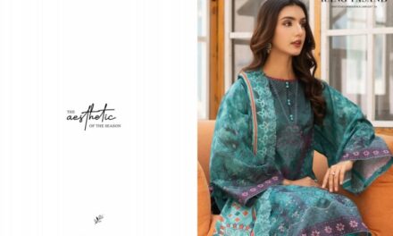 PREMIUM ” RANG PASAND ” (EMBROIDERED THREE – PIECE COLLECTION)(7 ARTICLES) RS.4475/-